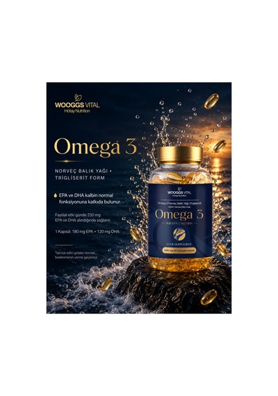 Omega 3 Norveç Balık Yağı İteg 90 Soft Jel
