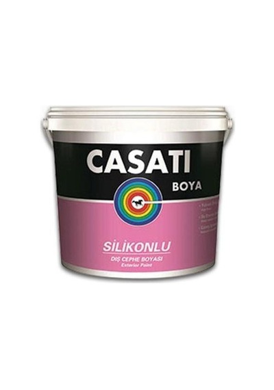 Casati Silikonlu Dış Cephe Boyası 15 Litre Beyaz