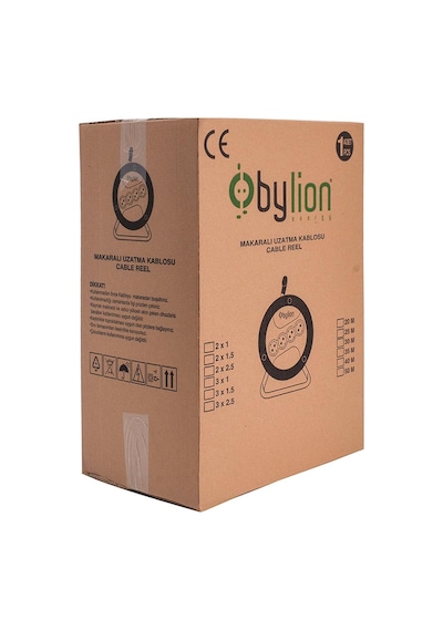 Bylion Boş Makara | Boş Kablo Makarası | 50 Mt. Kapasite Bylion Boş Makara | Boş Kablo Makarası | 50 Mt. Kapasite