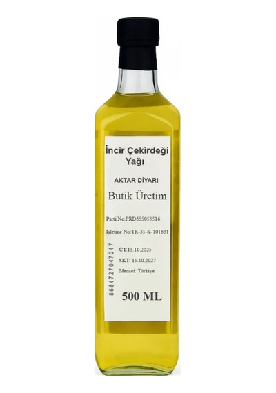 Aktar Diyarı İncir Çekirdeği Yağı 500 ML