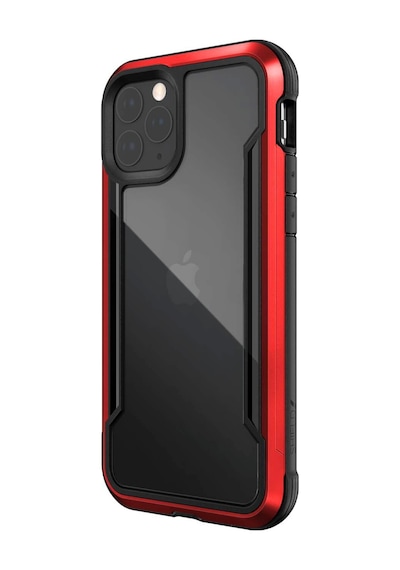 Apple Uyumlu iPhone Defense 12 Pro Shield Tank Seri Arka Koruma Kılıf Kırmızı Kirmizi