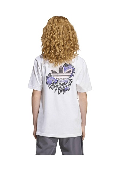 Kd5956-c Adidas Tee Çocuk T-shirt Beyaz Kd5956-c