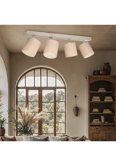 Modelight Porte 4lü Naturel Kasa Krem Şapka Meşe