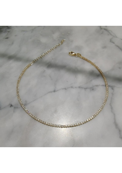 Su Yolu Gümüş Halhal Gold Gümüş
