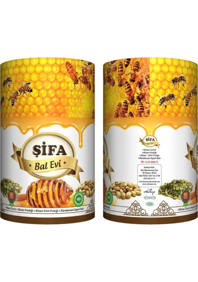 3 Adet Hizan Yayla Çiçek Balı 850 Gr