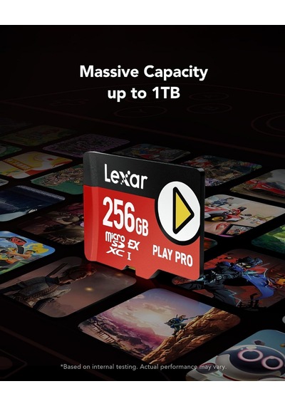 Play Pro Micro Sd Express 256gb, 900mb/s Okuma, 600mb/s Yazma