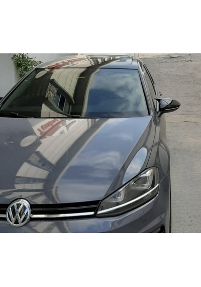 Vw Golf 7 - 7.5 Yarasa Ayna Kapağı - Piyano Black