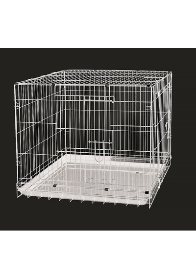 Hnrlıshp Dayang Köpek Kafesi Beyaz 93x56.5x63.5