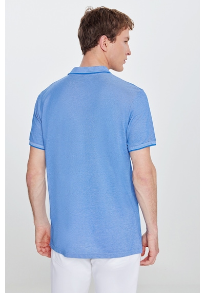 Ac&Co / Altınyıldız Classics 4A4820200047Sabm Düğmeli Polo Yaka Cepsiz Slim Fit Erkek Tişört Saks Mavisi - Beyaz Saks Mavi Ac&Co / Altınyıldız Classics 4A4820200047Sabm Düğmeli Polo Yaka Cepsiz Slim Fit Erkek Tişört Saks Mavisi - Beyaz Saks Mavi