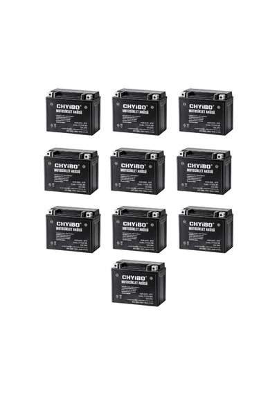 Chyibo Ytx5a-bs 12v 5ah Motosiklet Aküsü 1 Koli 10 Adet 113 69 107