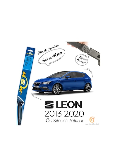 RBW Seat Leon 2013 - 2020 Ön Muz Silecek Takım