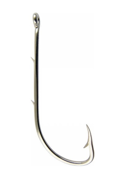Mustad Olta Iğnesi 92647 Npbln 25 Li Metalik Siyah No:6-0