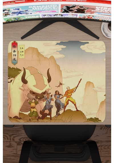 Avatar Son Hava Bükücü Dikişli Kauçuk Oyuncu Mousepad V3 - 48x40 Xl Gaming Mouse Pad