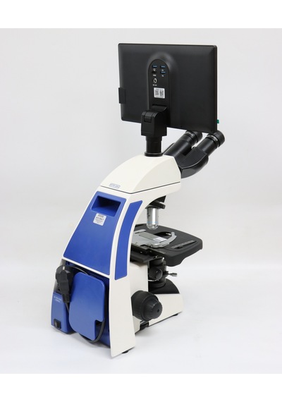 Ece Opto-edu Laboratuvar Araştırma Mikroskobu Trinoküler 2000x Infinity Plan Optik Sistem Ve Lcd Ekranlı Mikroskop Kamerası Alüminyum Bavulda