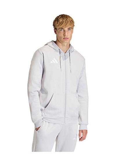 Adidas Ent26 Fz Hood Erkek Futbol Kamp Ceketi Kf5947 Gri