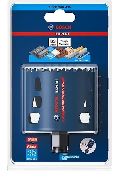 Bosch 83 Mm Expert Sert Malzemeler İçin Panç 2608900438