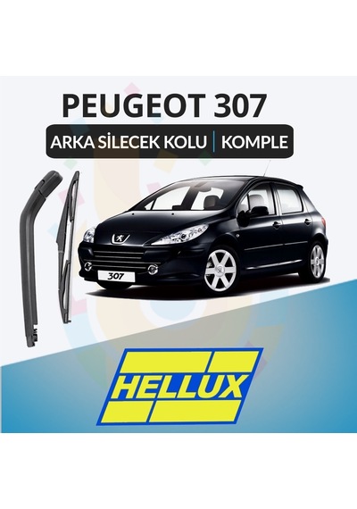 Peugeot 307 T5-T6 2004-2009 Komple Arka Silecek Kolu Ve Süpürge