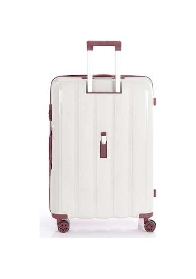 Mçs 3lü Set Kırılmaz Silikon Seyahat Valizi Bavulu V305 Kemik Kpudra Bej