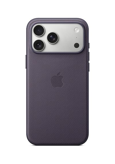 Apple iPhone Uyumlu 17 Pro Max İçin Magsafe Özellikli Tech Dokuma Kılıf - Mgfa4zm/a Mor