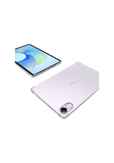 Honor Pad X9 11.5'' Inç Uyumlu Şeffaf Silikon Köşe Koruyuculu Tablet Kılıfı Kılıf
