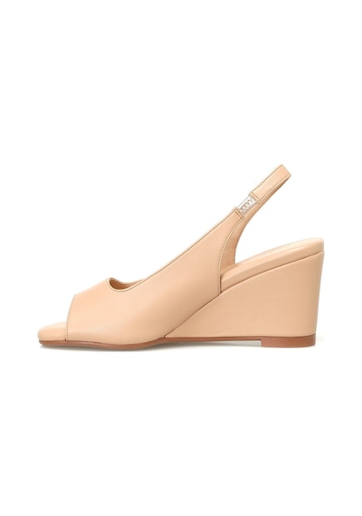 Nine West Asıen 3fx Krem Kadın Comfort Sandalet Bej