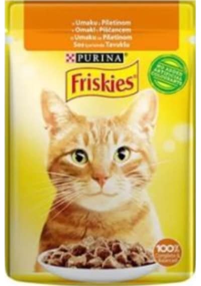Friskies Tavuklu Soslu 85 Gr Yaş Kedi Maması