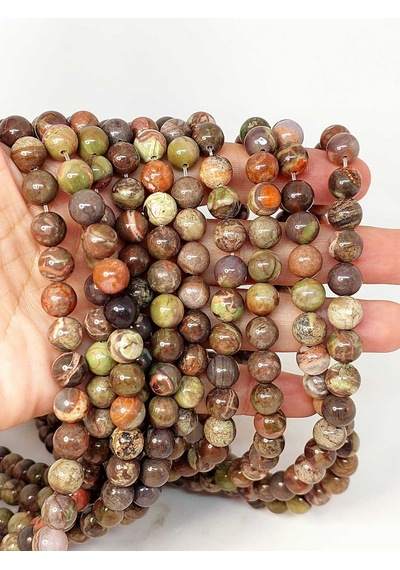 Jasper Taşı Dizi 8-8,5mm Aralığı 43140 Karamel