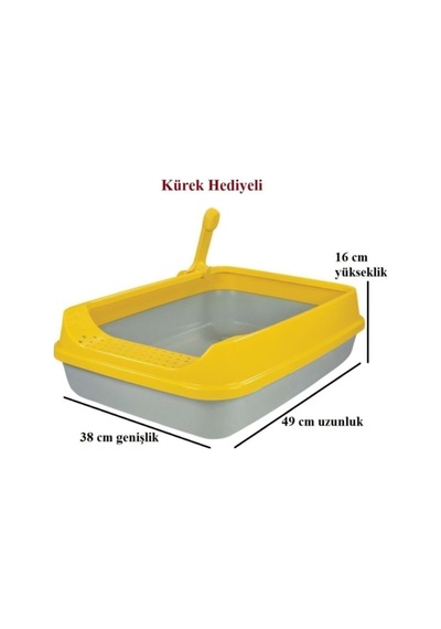 Keyf Lüks Açık Kedi Tuvaleti