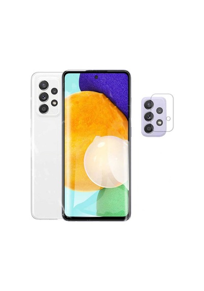 Samsung Uyumlu Galaxy A72 Zore Nano Kamera Koruyucu Renksiz