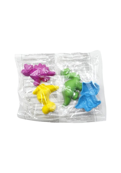 Faber-Castell Dino 4x56 gr Oyun Hamuru ve 3D Kalıp Oyun Hamuru Seti