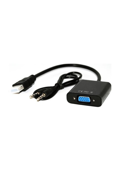 Beek BA-HA-HD15-1 HDMI to VGA Erkek-Dişi Ses Dönüştürücü Adaptör