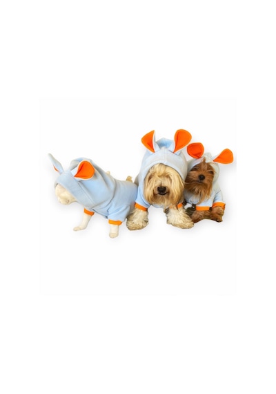 Kemique Bon Bunny Blue Kulaklı Köpek Tulumu