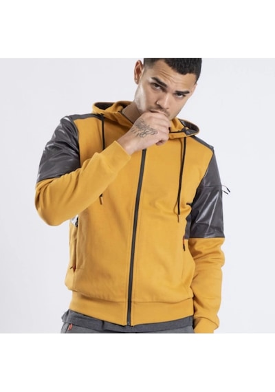 Exuma H Sweat Jacket M Erkek 1011006-738 Siyah