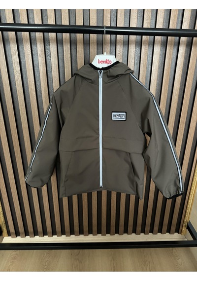 Benitto Kids Erkek Çocuk Mevsimlik Yağmurluk Ceket 51315 Haki