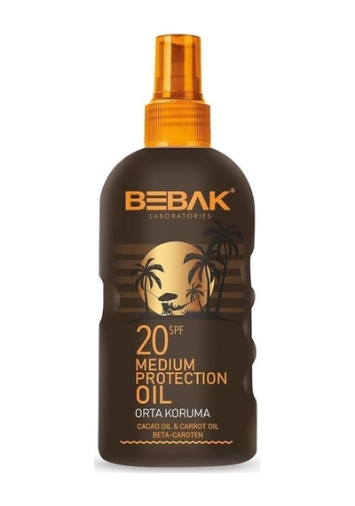 Bebak Güneş Yağı 20 Spf 150 Ml Sku: Smg8690010508669 Açık Bej