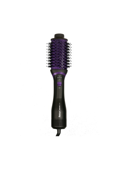 Relux AS8200P Keratincare Üflemeli Şekillendirici Tarak Mor