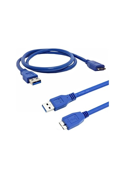 Usb 3.0 To Mikro B Usb 3.0 Harici Harddisk Kablosu 50 Cm