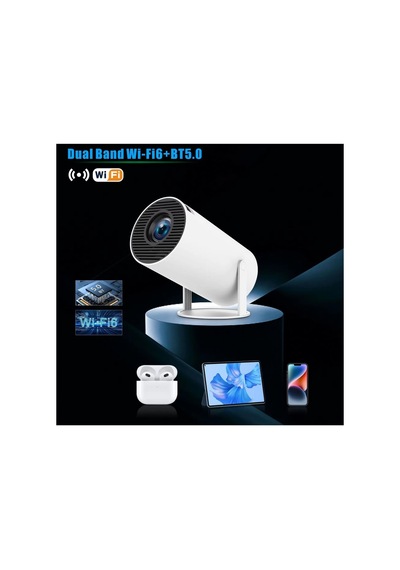 M300max Android Projektör Akıllı Video Oynatıcı 2 İn 1 Game Projektor Full Hd Projeksiyon Yansıtma