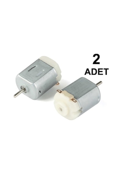 2 Adet. Deney Motoru. Dc Motor. Mini Motor. Elektrik Motoru