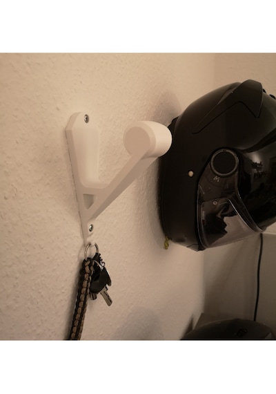 1 Adet A+ Kalite Motosiklet Kask Askısı, Kask Standı, Kask Asma Aparatı