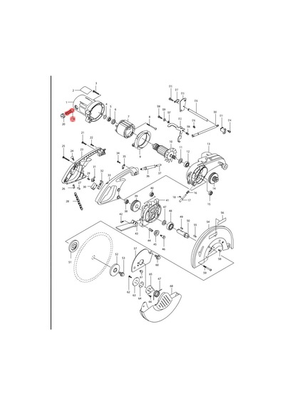 Makita LC1230N Kömür CB-203 Ürün Kodu 194991-6