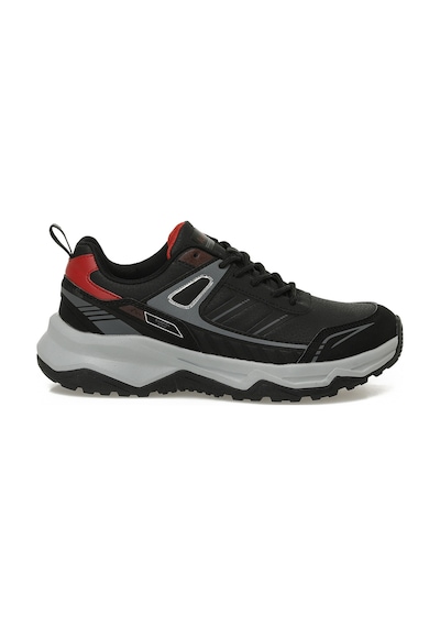 Kinetix Charged Pu Siyah Unisex Outdoor Siyah-kırmızı