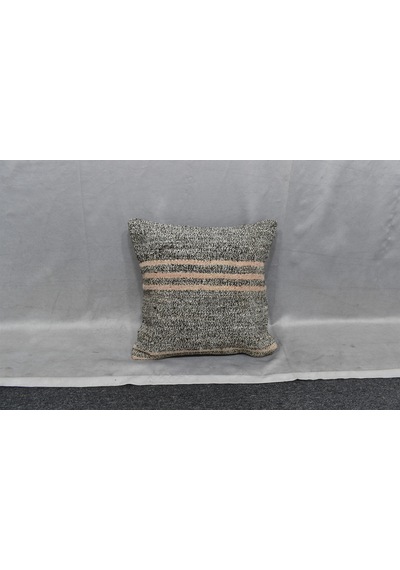 Zehra Abla Halı Yeni El Dokuma Dekoratif Kilim Kırlent Yastık Kılıfı 6738 Çok Renkli