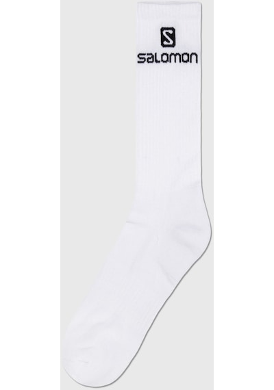 Salomon Everyday Crew 3 Pack Çorap - Beyaz Gri Siyah-beyaz Gri Siyah Beyaz - Gri - Siyah