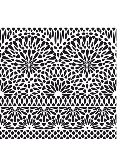 Hd103 Home Dekor Stencil 45X45