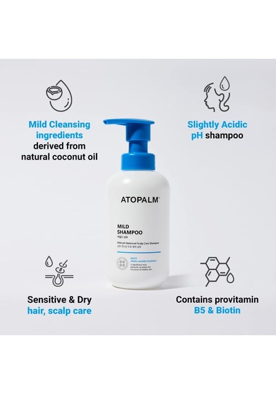 Kuru & Hassas Saç Ve Saç Derisini Temizleyen, Besleyici Ve Nemlendirici Şampuan Mild Shampoo