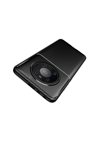 Huawei Mate 40 Pro Kılıf Zore Negro Silikon Kapak Kahverengi