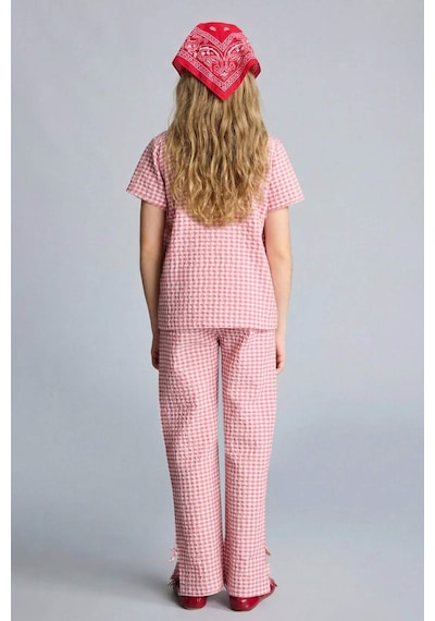 Defacto Regular Fıt 2li Pijama Takımı Kız Çocuk H2657a826spbr96 Pembe-br96