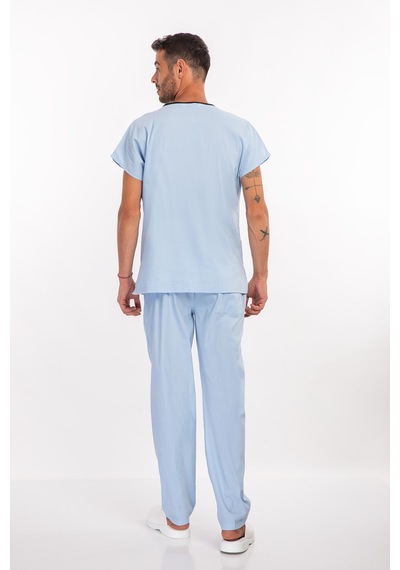 Nur Medikal Giyim Unisex Soft Likra Bebe Mavi Hemşire Ve Doktor Üniforması Cerrahi Takım Scrubs Bebe Mavi Nur Medikal Giyim Unisex Soft Likra Bebe Mavi Hemşire Ve Doktor Üniforması Cerrahi Takım Scrubs Bebe Mavi