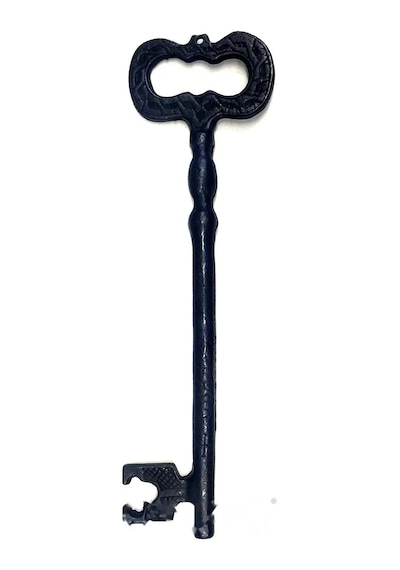 Büyük Boy Vintage Göz Anahtar Biblo 220x64 Mm Tasarım Aksesuar
